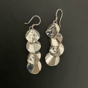 Elegant Silver Dangle Earrings